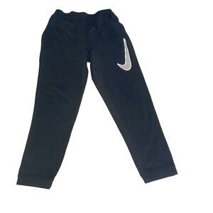 Nike Dri-Fit Black Fleece Lined, Athletic Pants, Youth Size Large